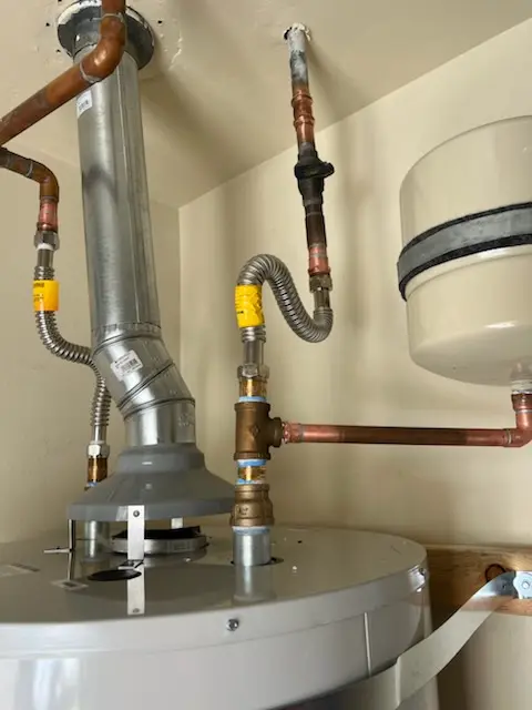 Water heater installation and plumbing repair in Willow Bend